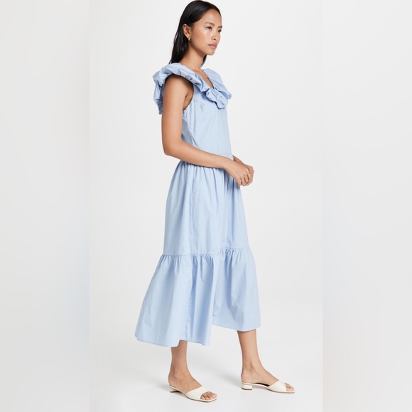 Ruffles Midi Dress - Picture 3 of 3